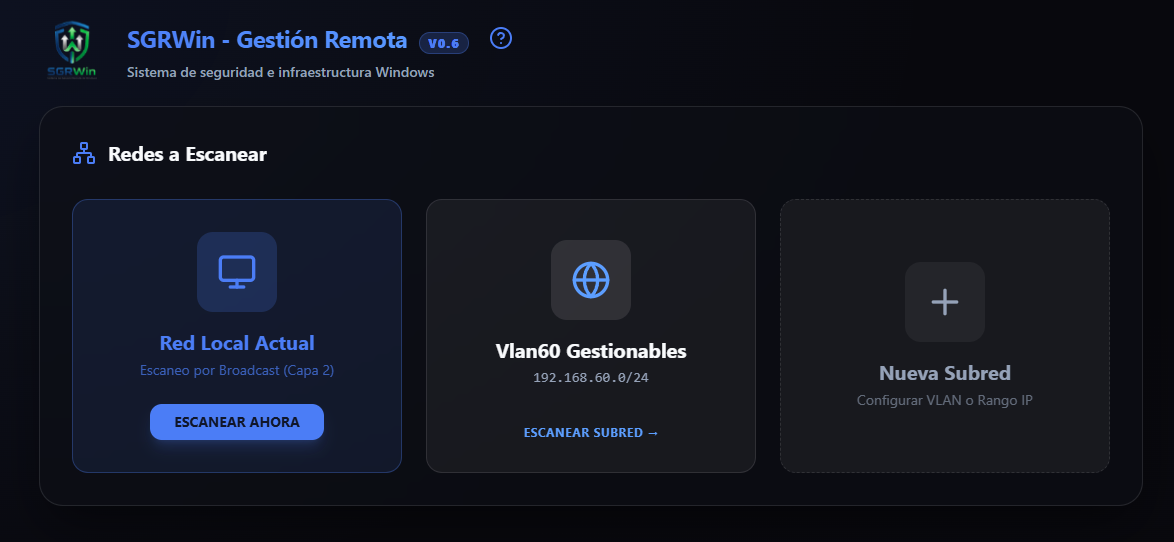 Descubrimiento y Gestión de Dispositivos